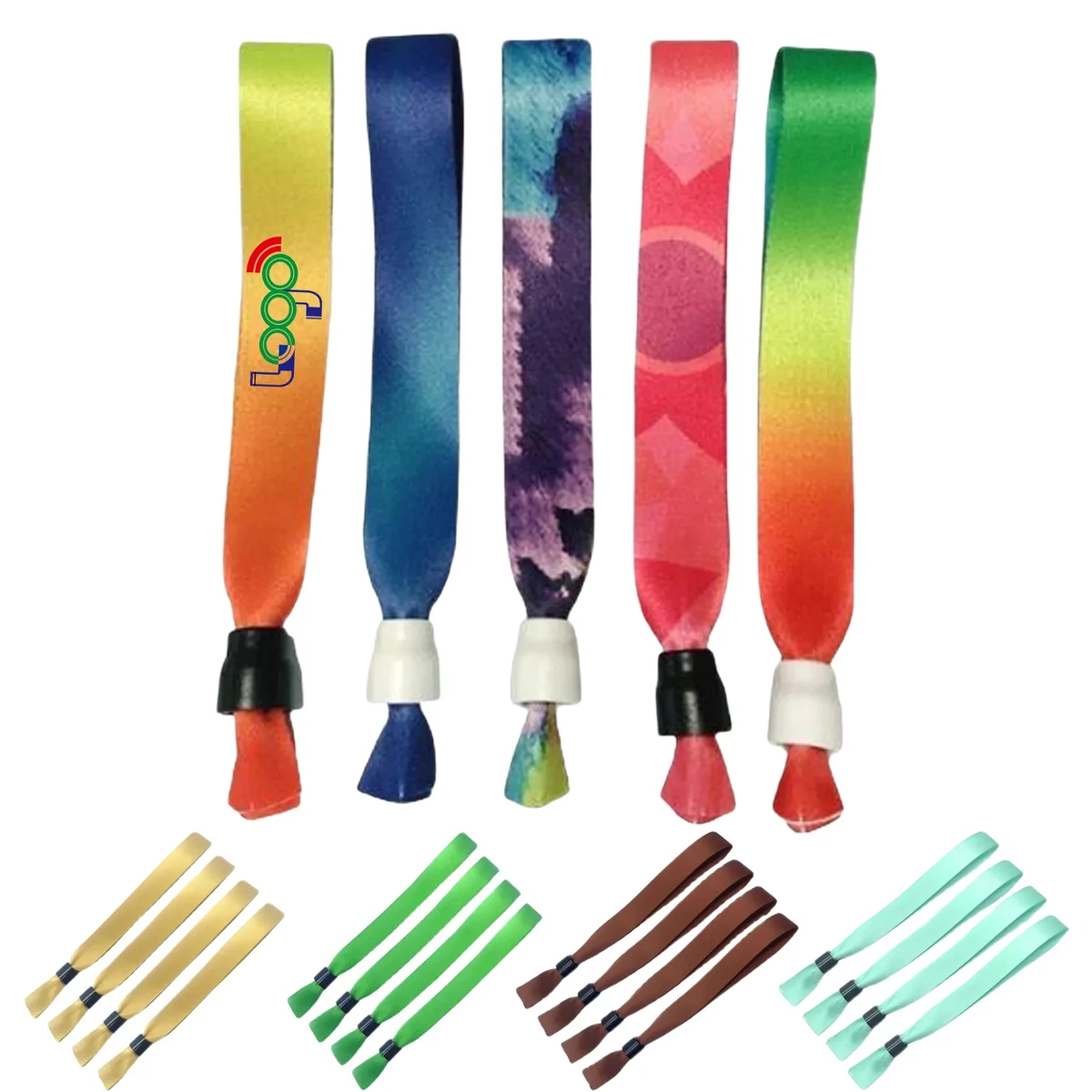 Promotional Polyester Event Wristband MOQ 200 1