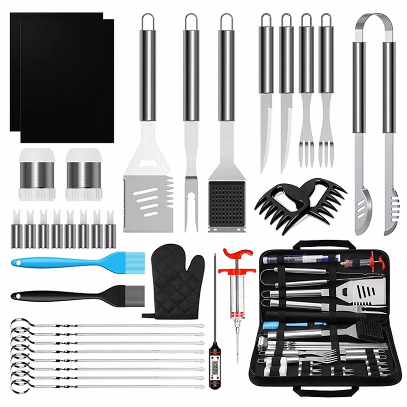 35PCS Grill Accessories BBQ Tools Set Stainless Steel Kit