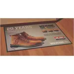 Floor Impressions Indoor/Outdoor All-Rubber Logo Mat (2'x3') 1