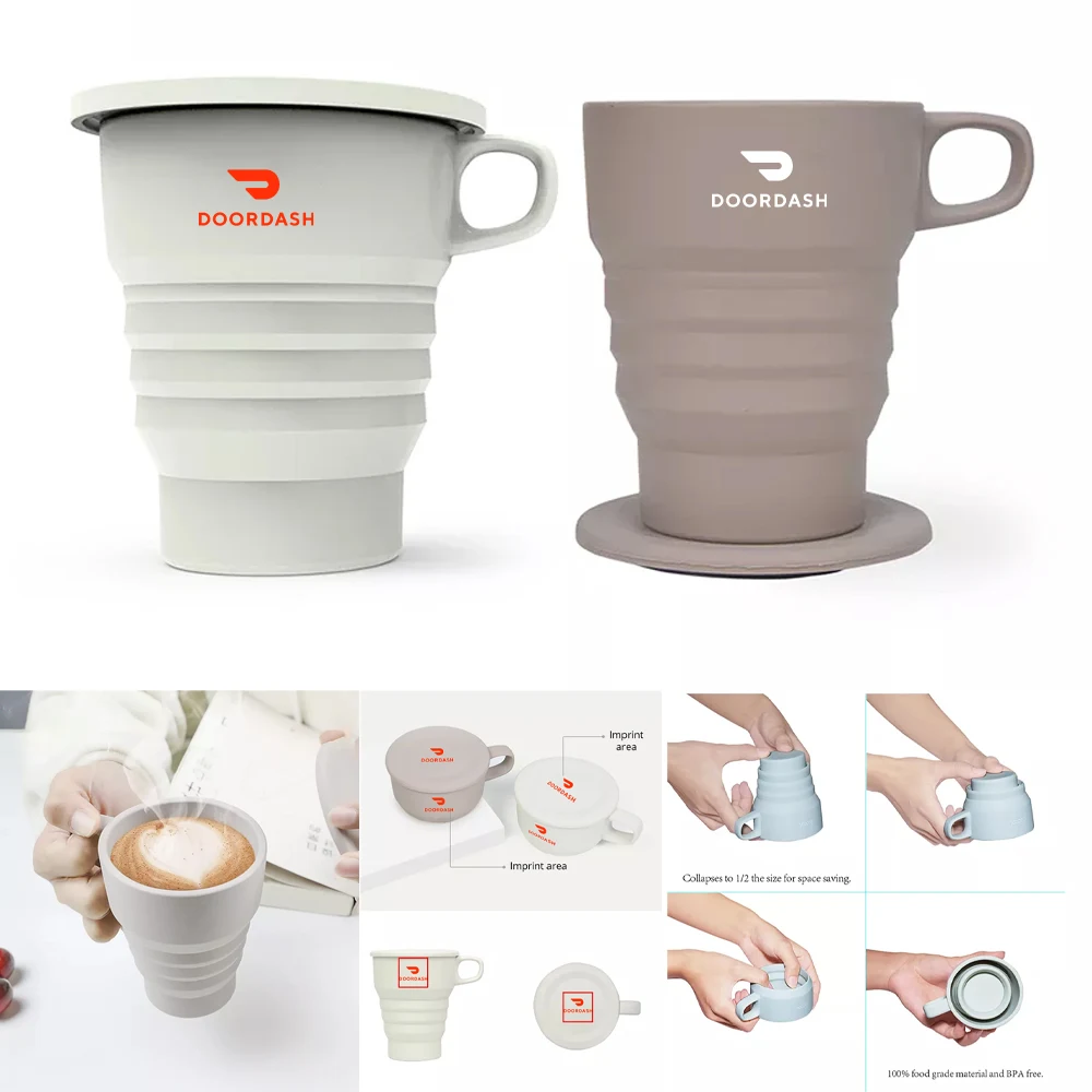 Tims Collapsible Silicone Coffee Mug - 10 oz 1