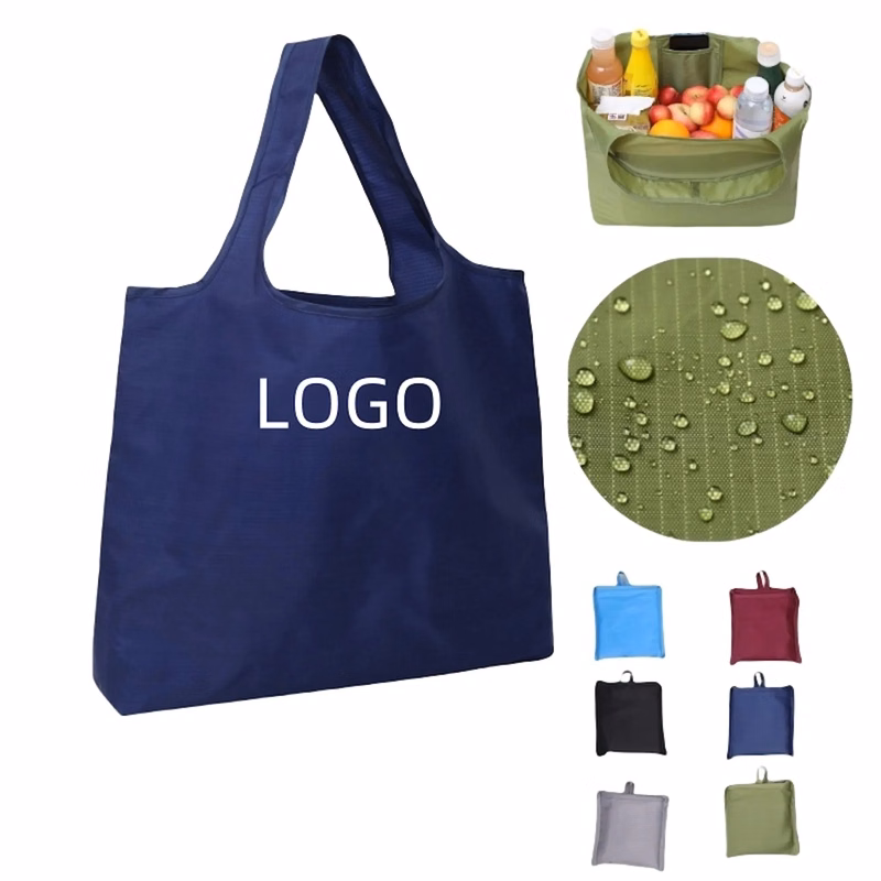 Oxford Foldable Tote Waterproof Shopping Grocery Bag