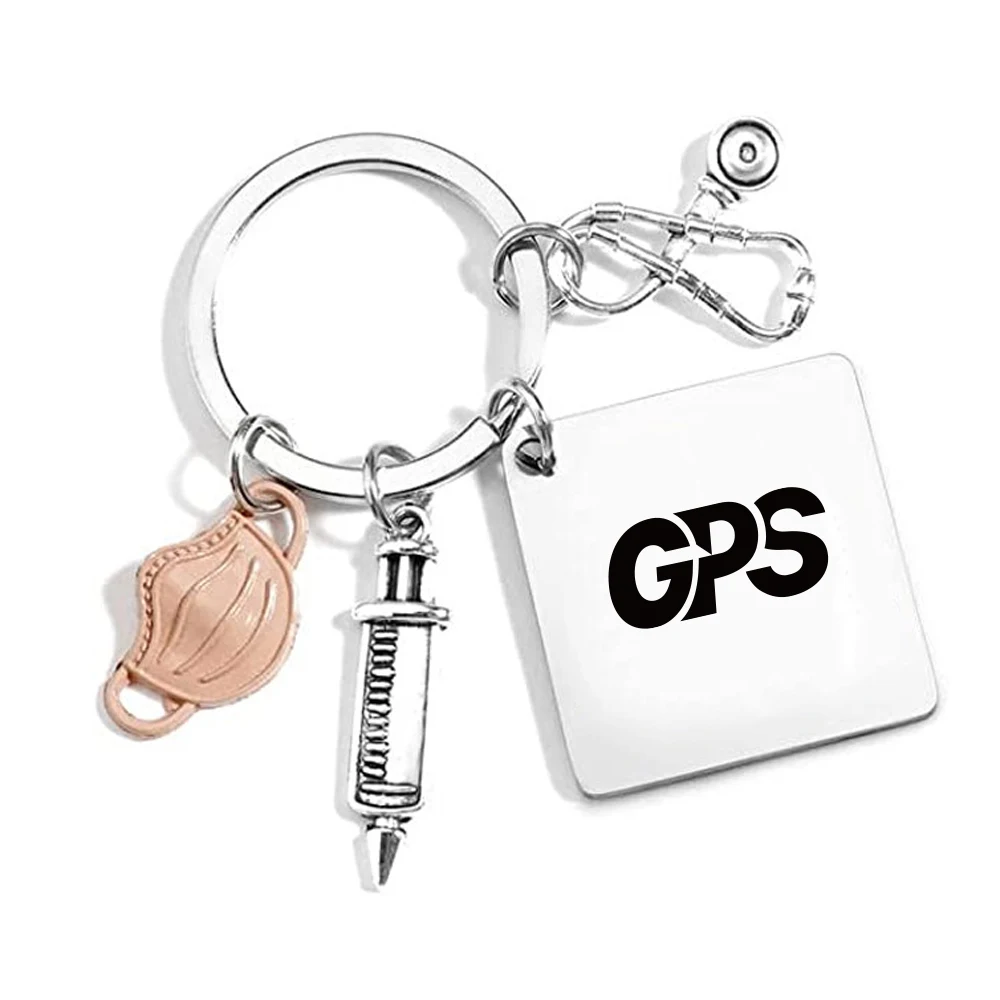 1 1/4 " Nurse Student Gift Keychain 1