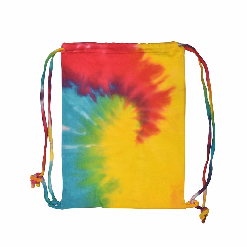 Tie-Dyed Drawstring Bag - 9500