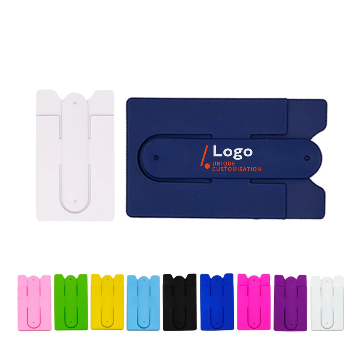 Silicone Phone Wallet With Stand 1