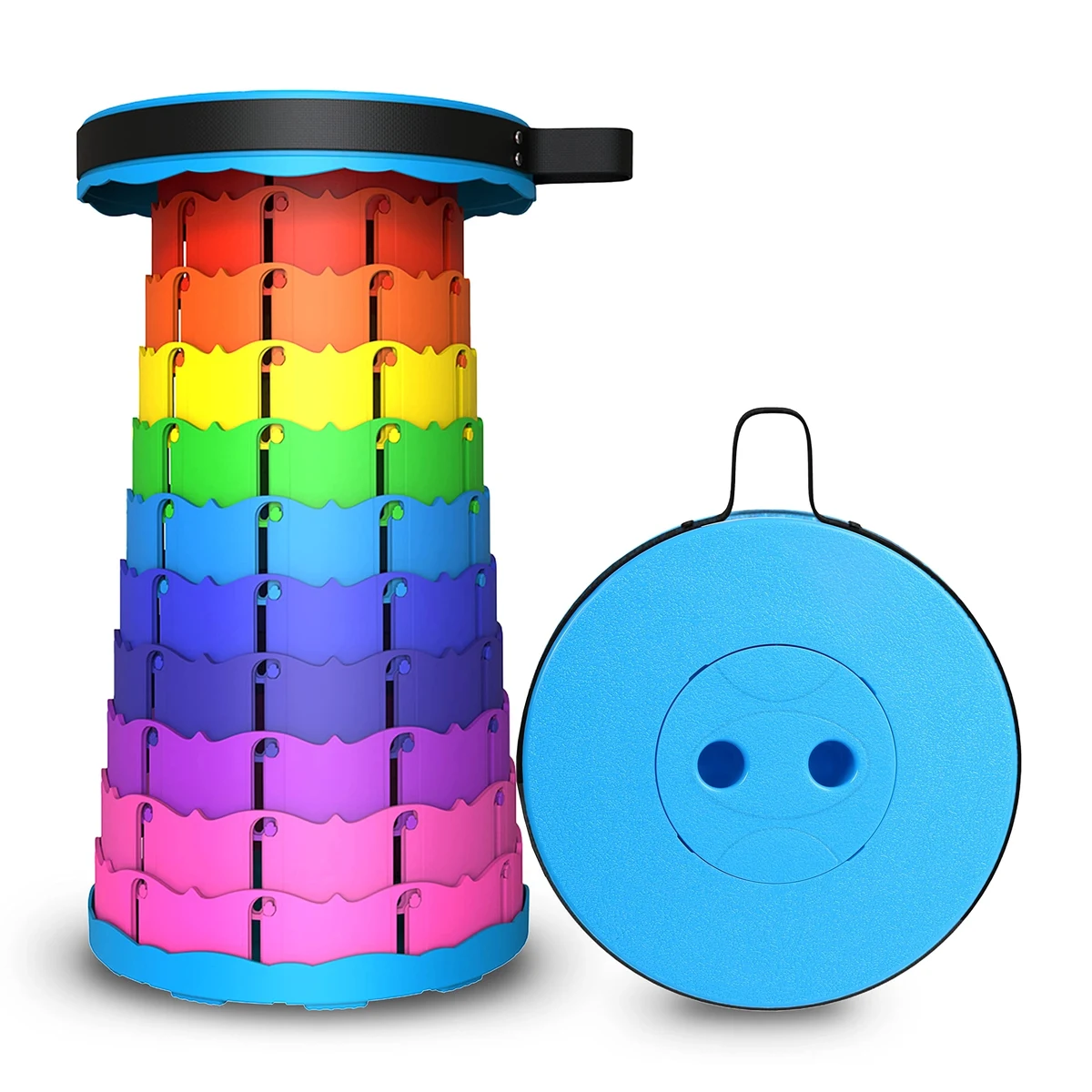 Folding telescope Stool Chair Colorful 1