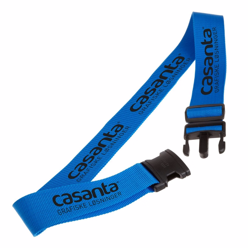 Silkscreen Nylon Luggage Strap - 2"x80"