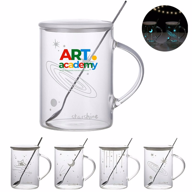 Light Discoloration Glass Water Cup