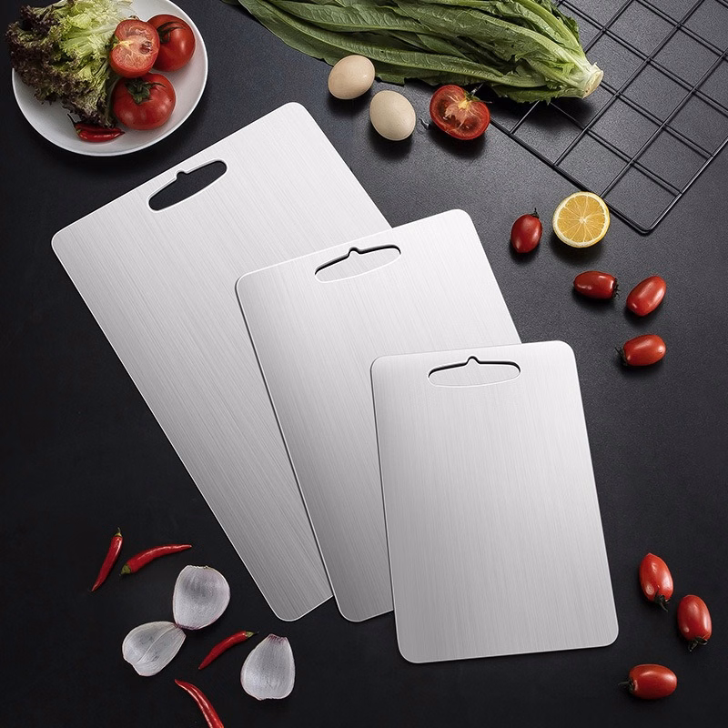 Titanium Metal Cutting Board