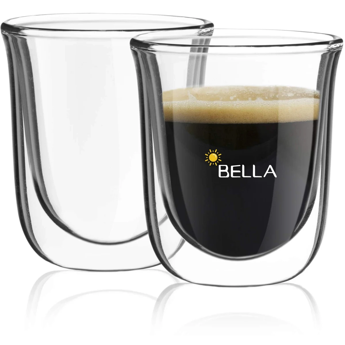 2 Oz Double Walled Espresso Glasses 1