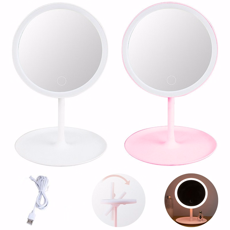 Rechargeable LED Makeup Mirror