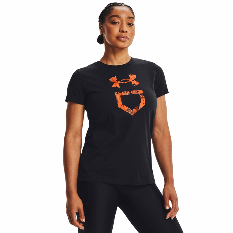 Women's UA Softball Graphic Branded Short Sleeve 