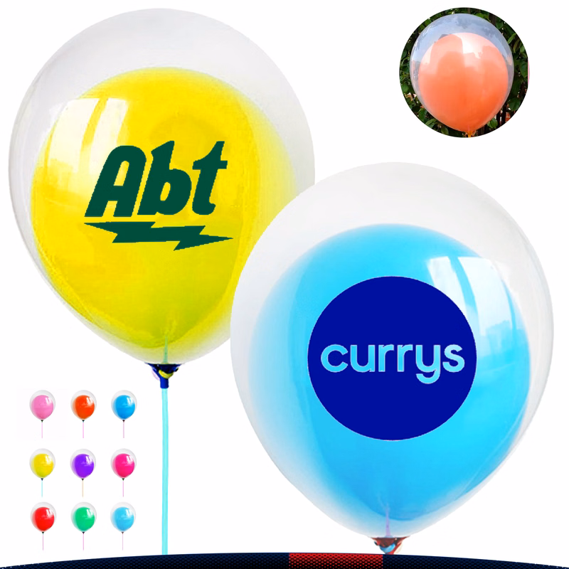 12" Double Layer Latex Balloons