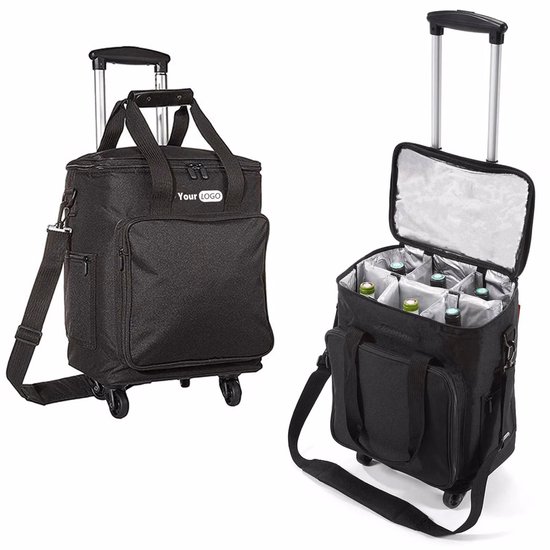 Wine Bags for Travel - 6 Bottle