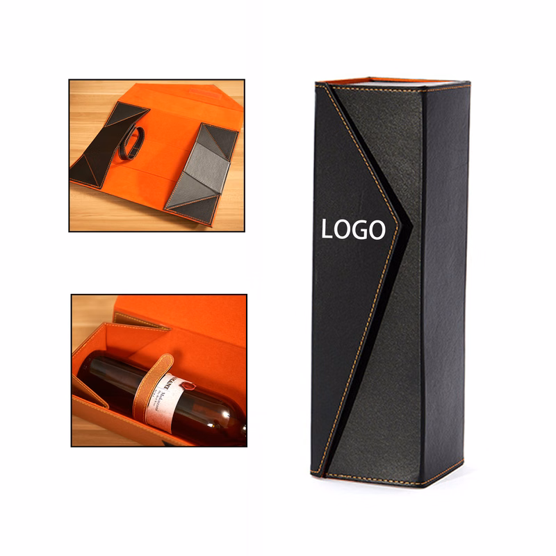 MOQ:10pcs Single Bottle Wine Packaging