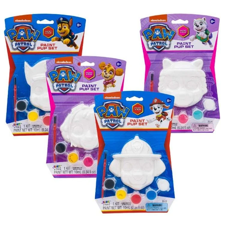 Paw Patrol Paint Pup Set Assorted 1