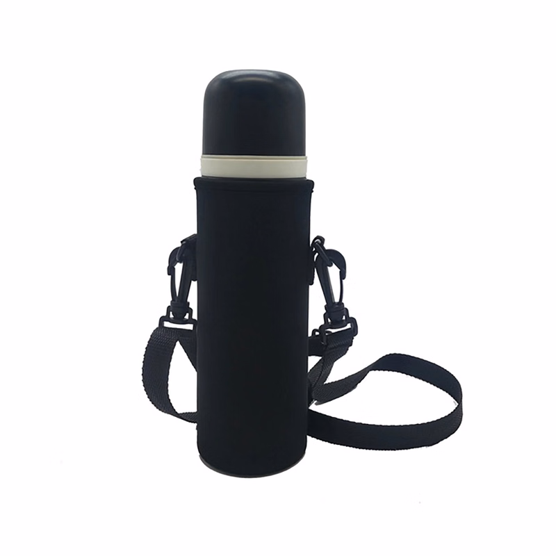 Neoprene Water Bottle Carrier Bag With Shoulder Strap