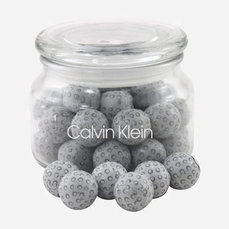Jar with Chocolate Golf Balls 1