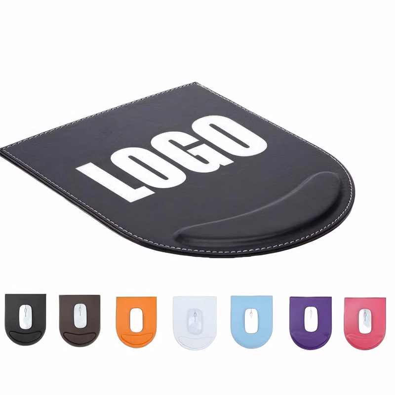 Custom PU Leather Computer Laptop Mouse Pad