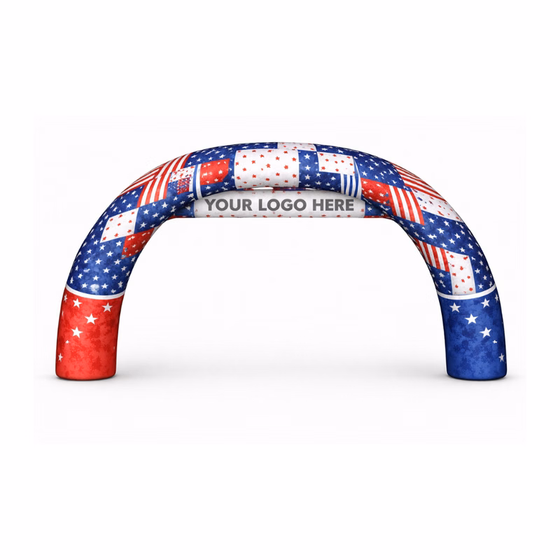 15' Cold Air Arch Round w/ Banner