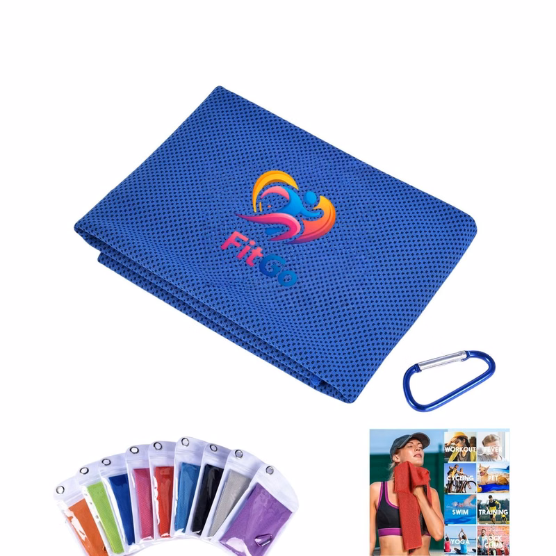 Cooling Towels with Carabiner