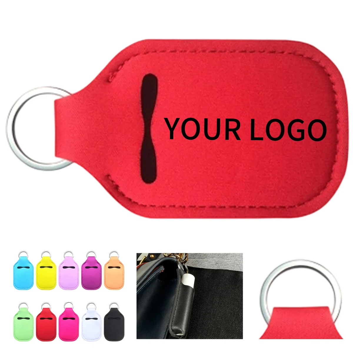 Eco friendly kraft coffee sleeve, compact and practical for cafes or promotions. 1