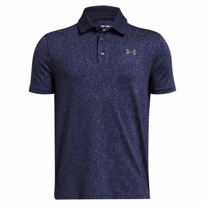 Boys' UA Playoff Coral Jacquard Polo 