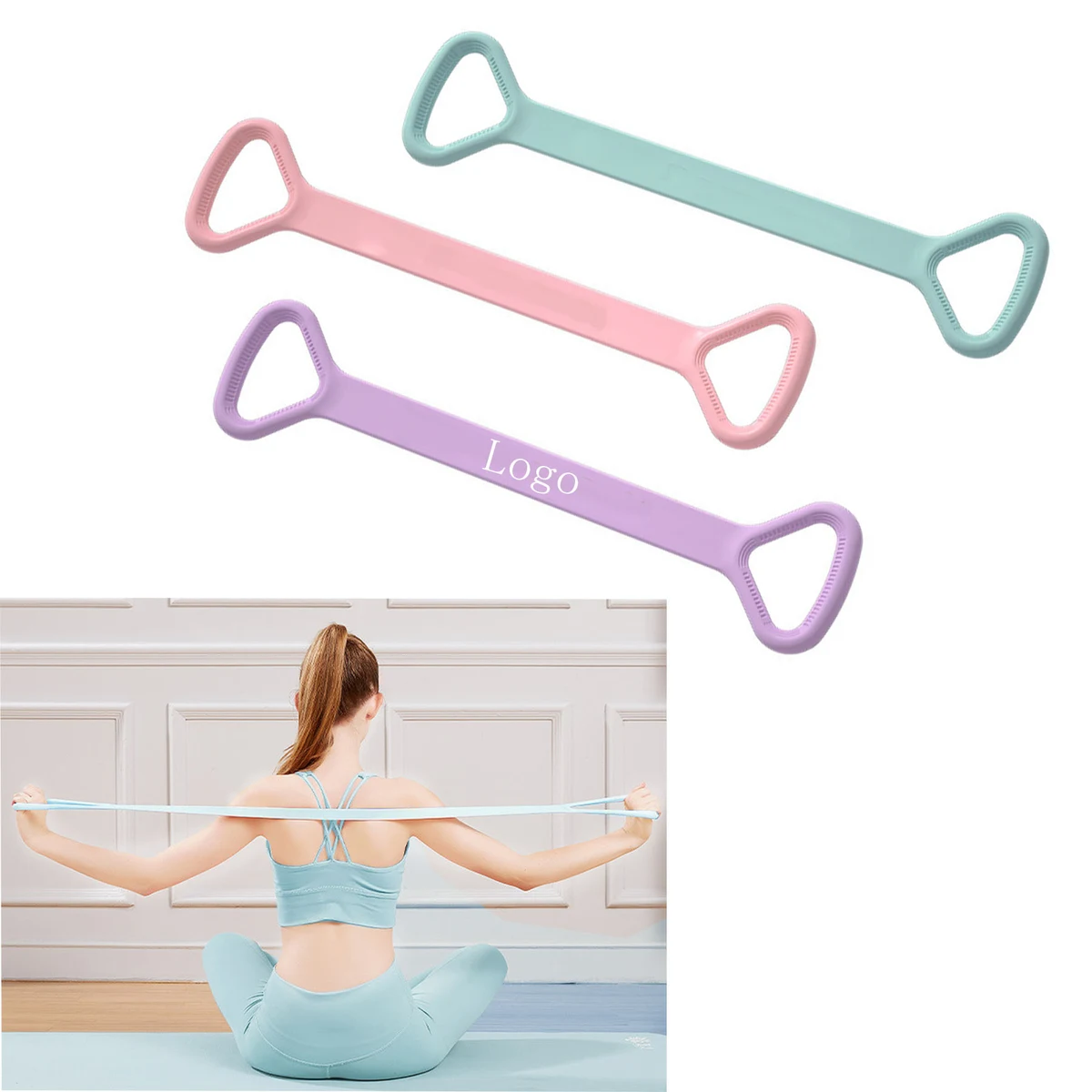 Silicone Elastic Ropes With Figure-8 Shape Design 1