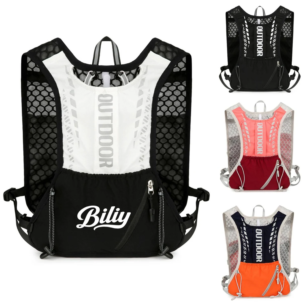 Running Hydration Vest with 1.5L Water Bladder 1