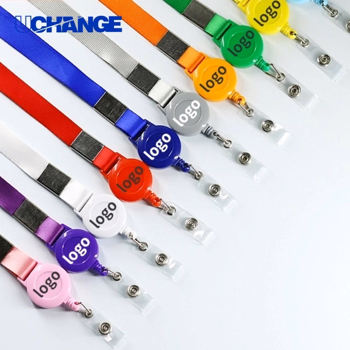 Combination Lanyard with Retractable Reel ID Holder