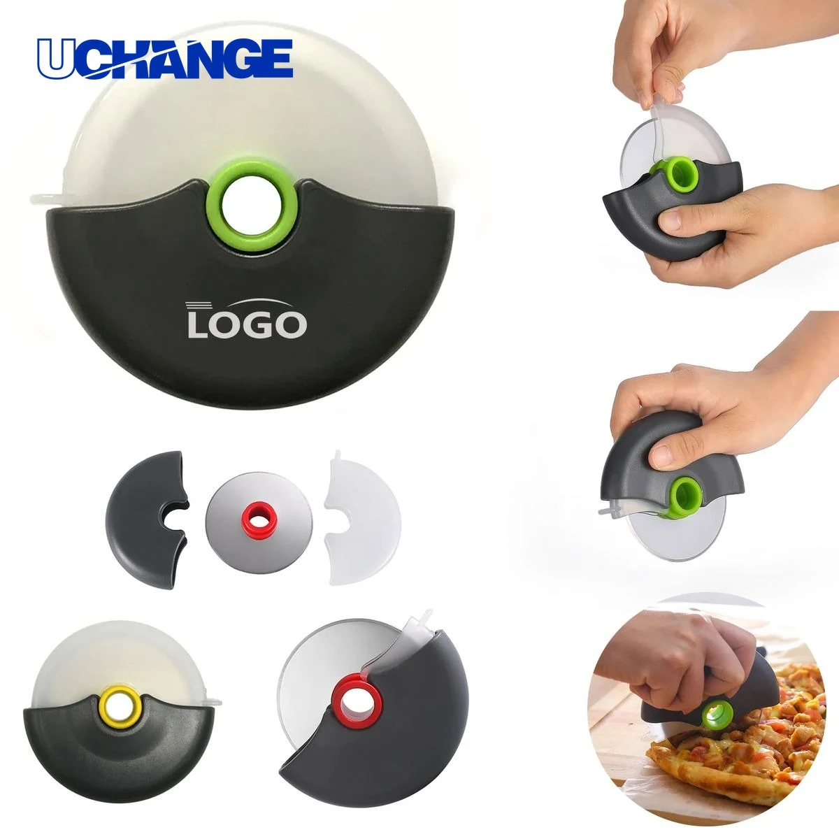 Pizza Cutter Wheel Tool with Blade Cover 1