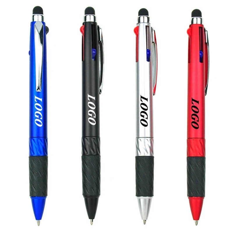 Tri-Color Pen with Stylus 1
