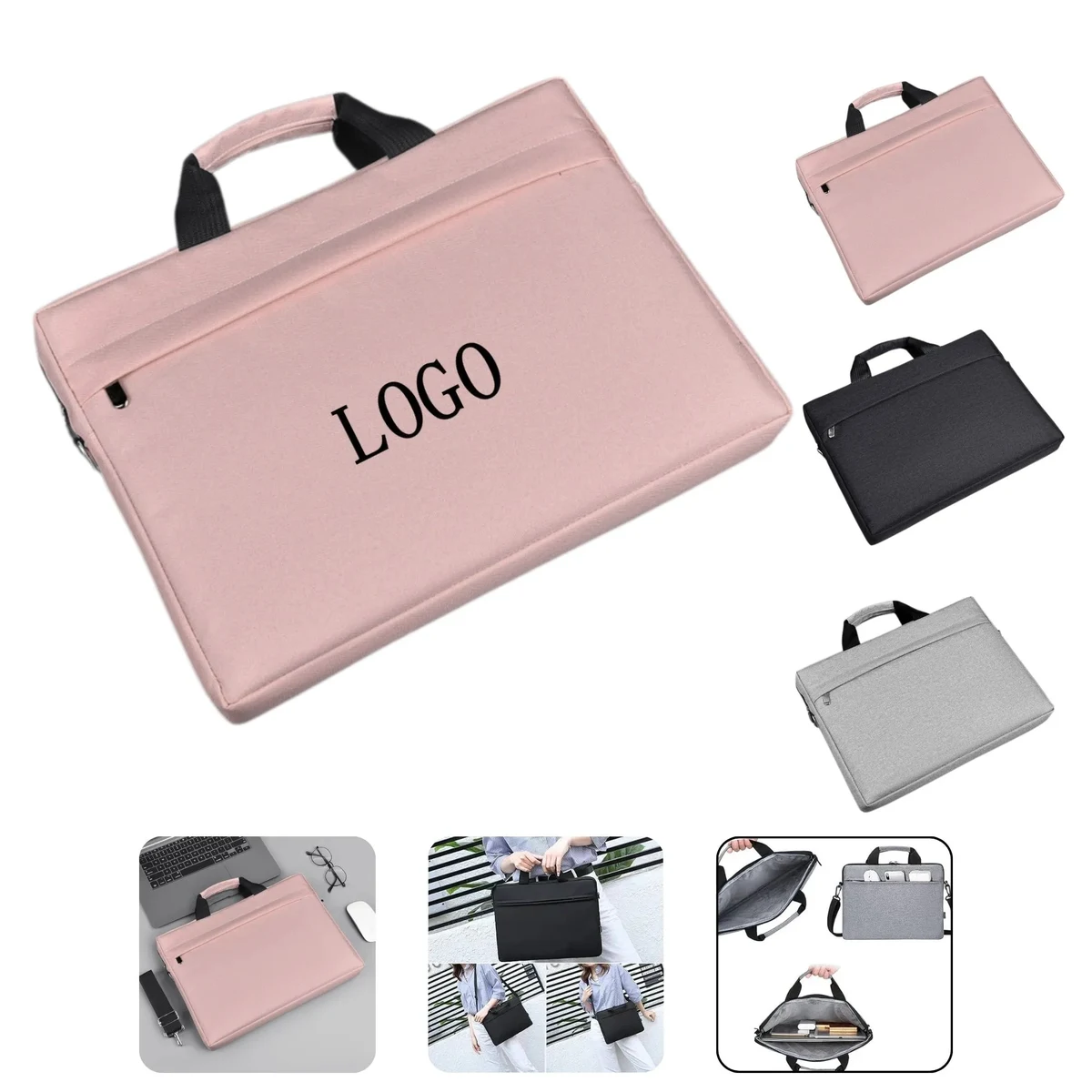 Business Laptop Shoulder Briefcase Bag 1