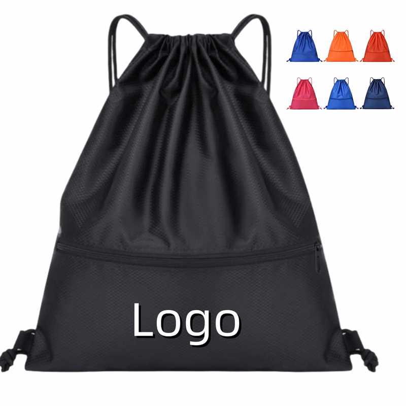 Oxford Drawstring Backpack 14.6"x18"