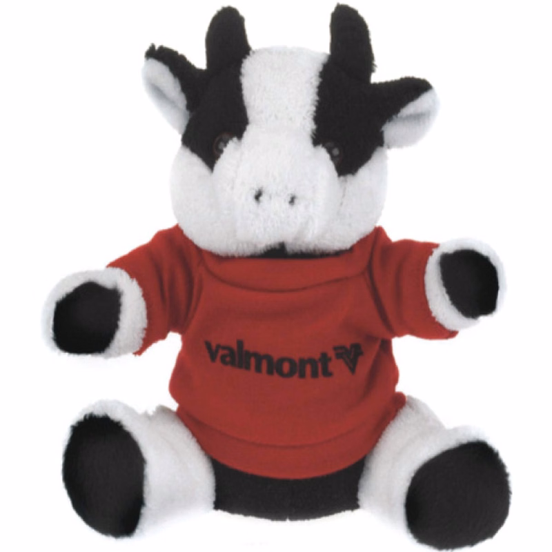 7" Extra Soft Plush Toy - Cow
