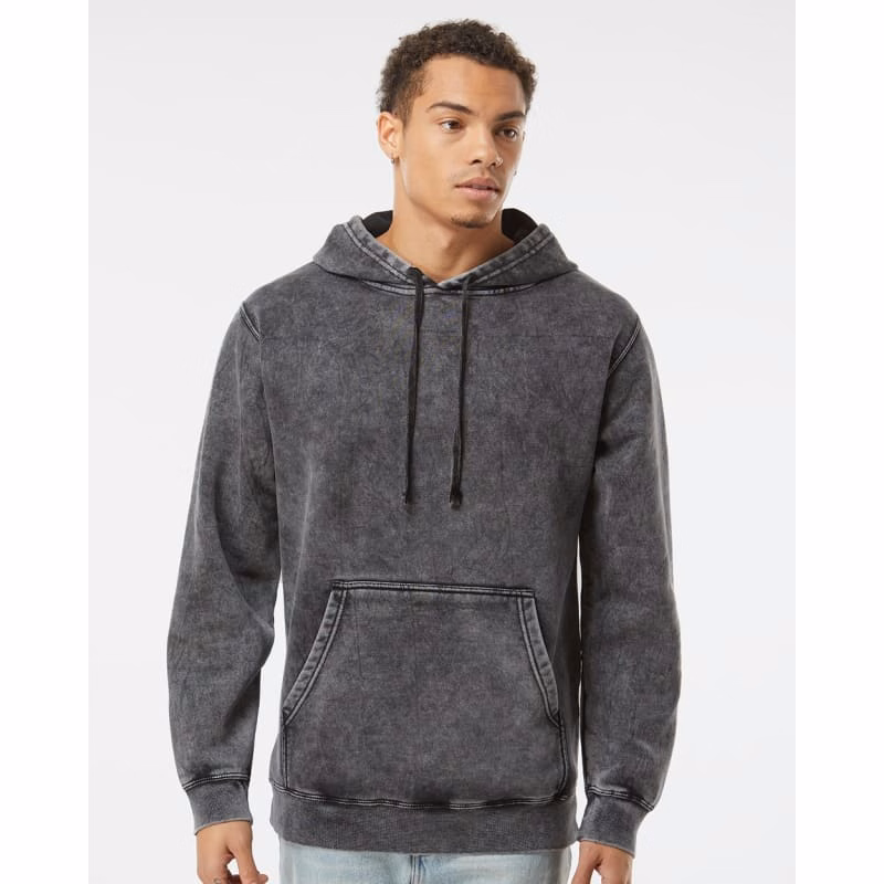 Independent Trading Co. Unisex Midweight Mineral Wash Hooded Sweatshirt - PRM4500MW