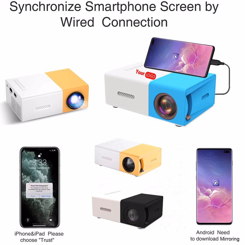 LED Pico Video Projector For Home Theater