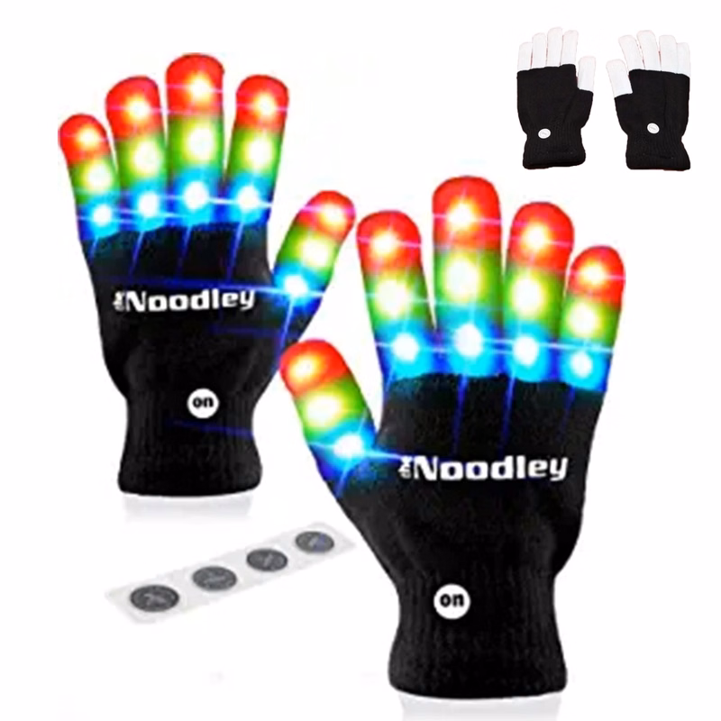 Flashing Led Light Gloves