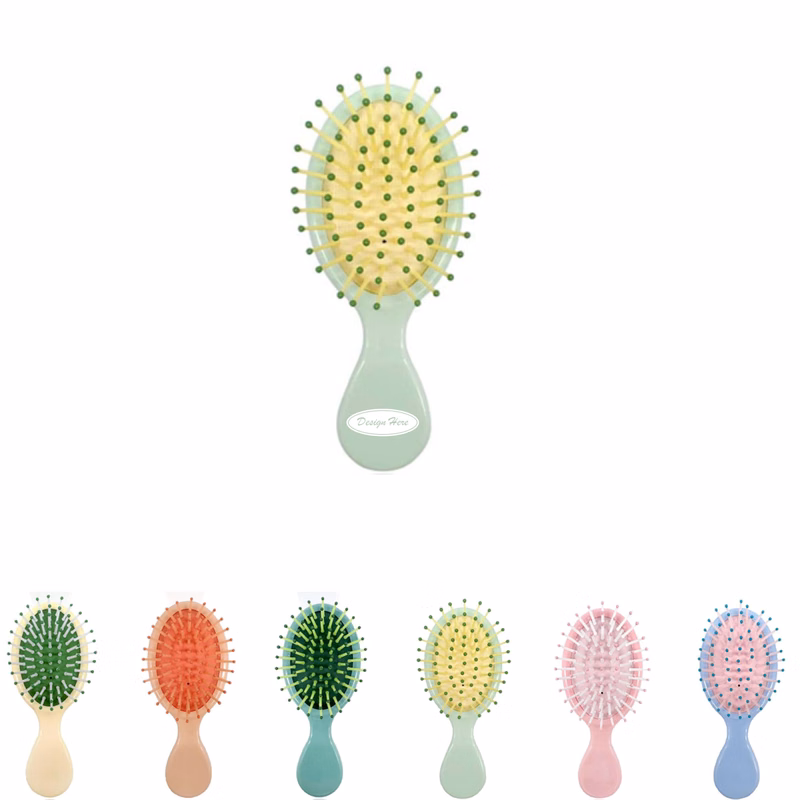 Mini Wet Hair Brush Travel Detangling Brush for Most Hair Types