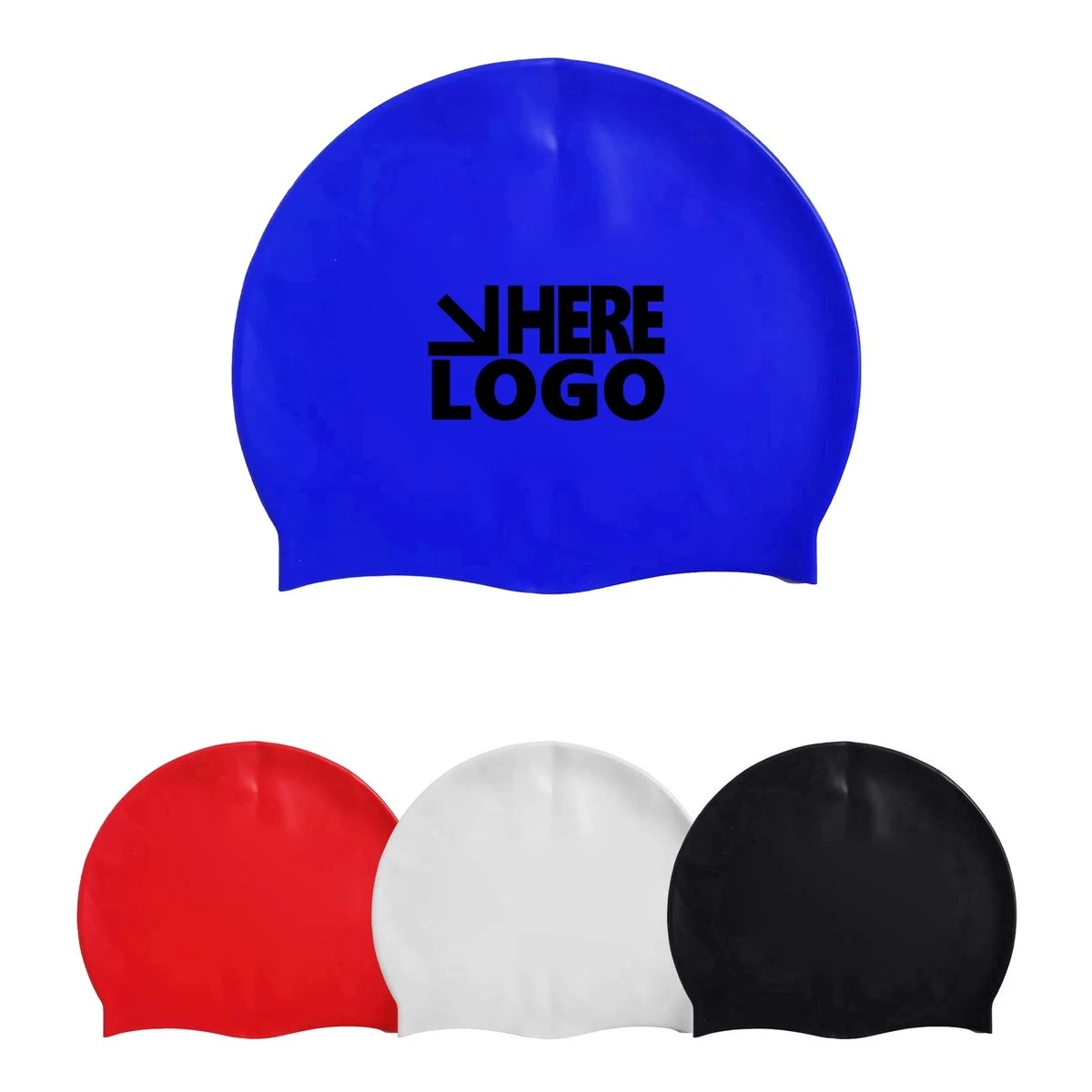Universal Adult Silicone Swim Cap MOQ 30PCS 1