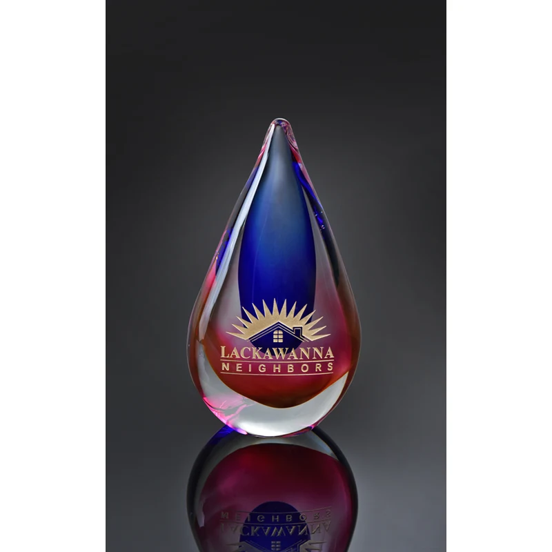 Teardrop Art Glass 1