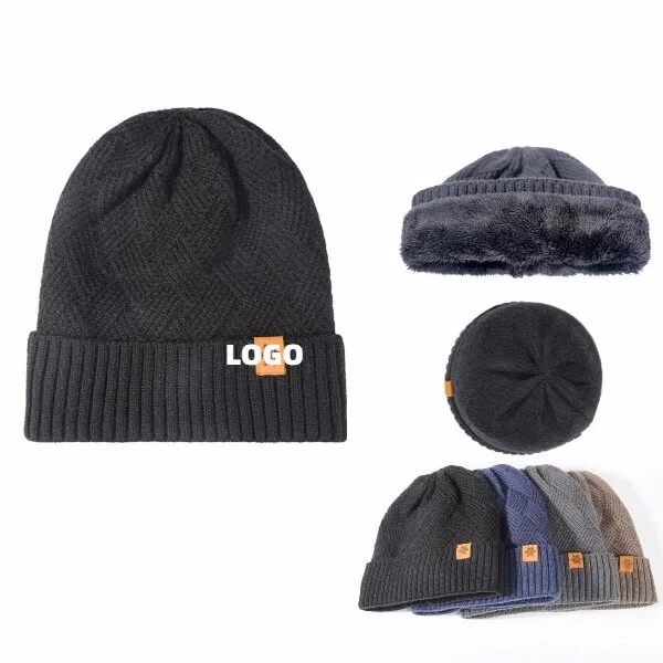 Winter Hat for Men Fleece Lined