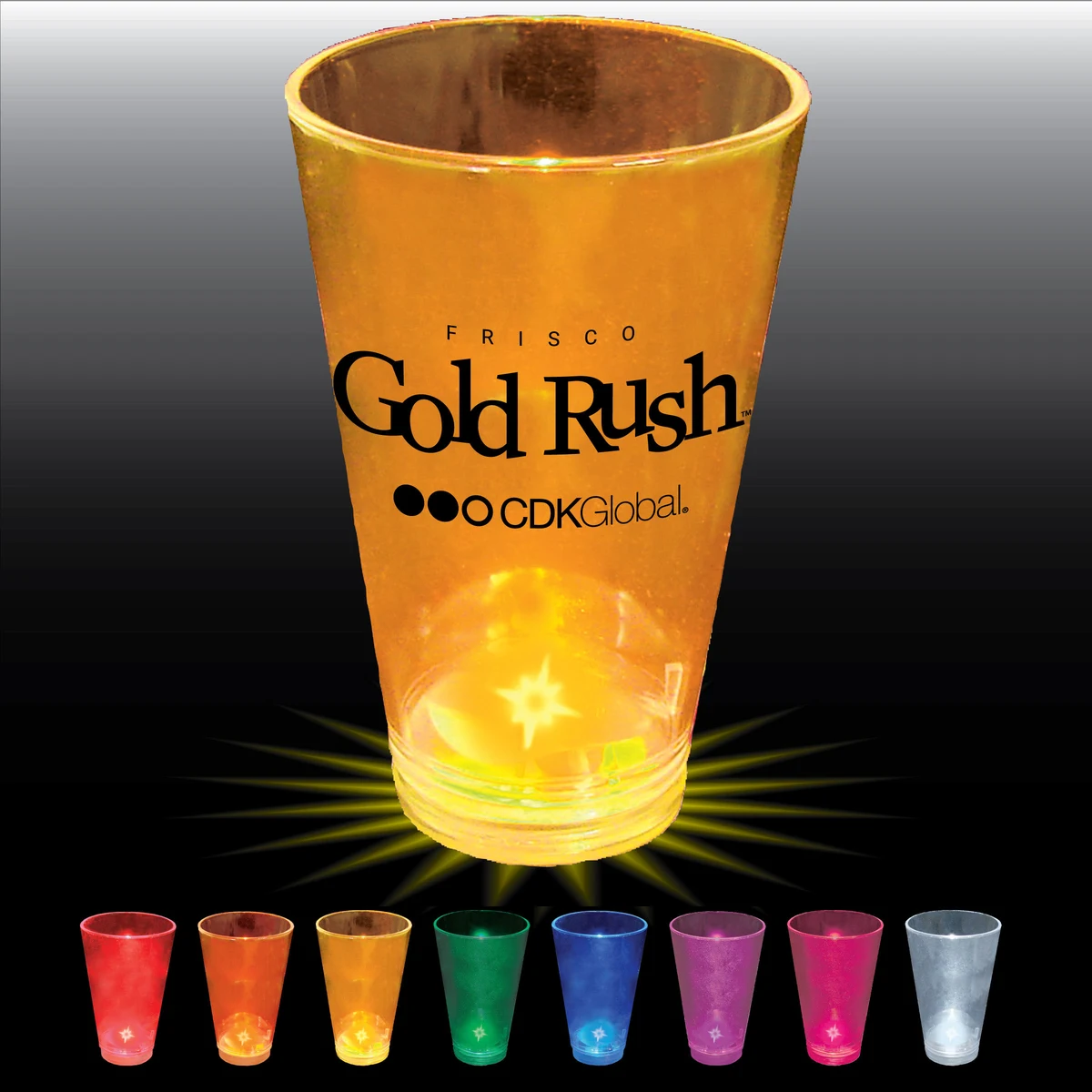 3.5oz Light Up Plastic Sampling Cup 1