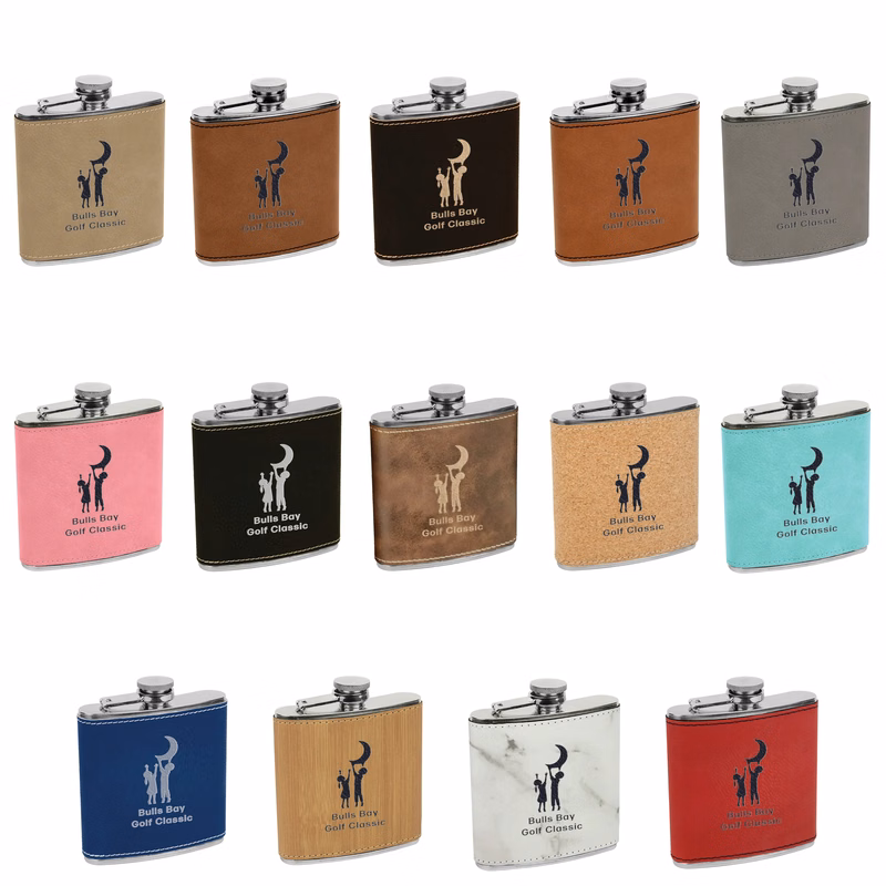Leatherette Flask