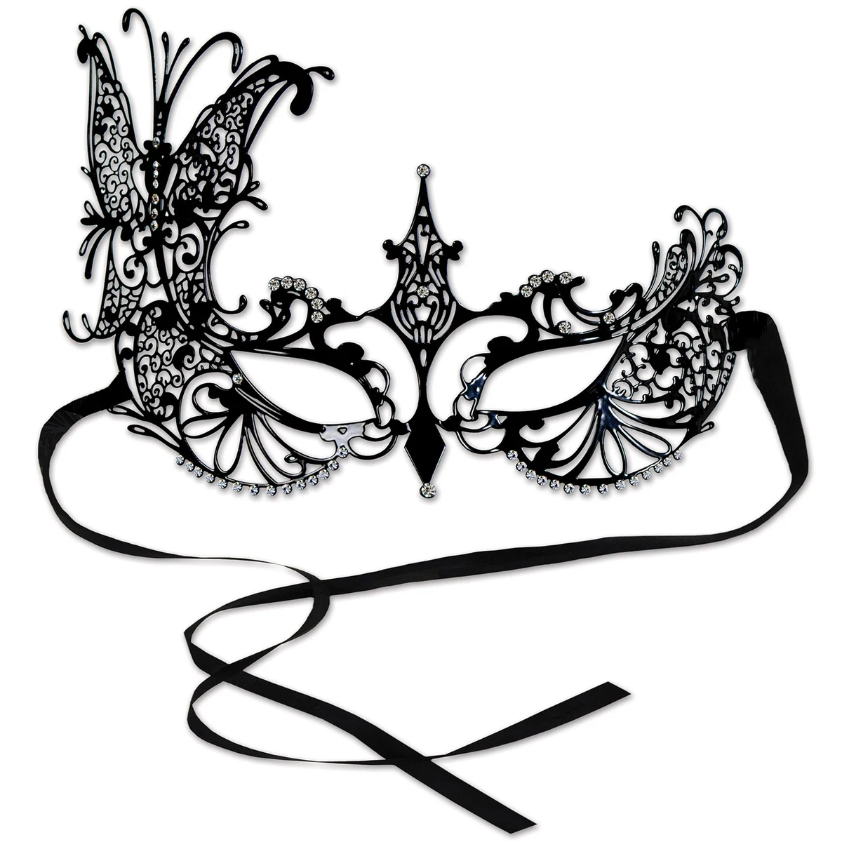 Metal Filigree Masquerade Mask 1