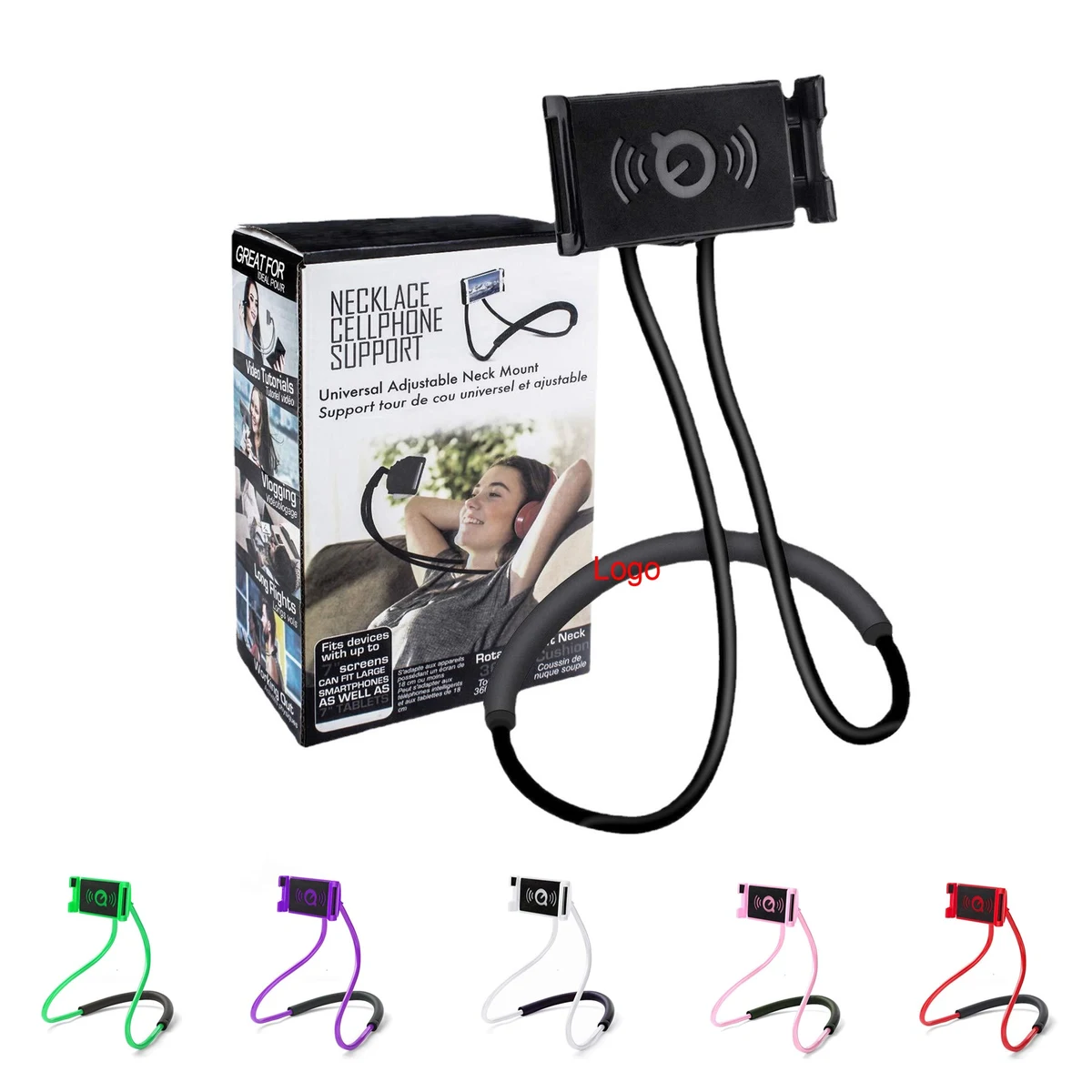Hands-Free Neck Phone Holder 1