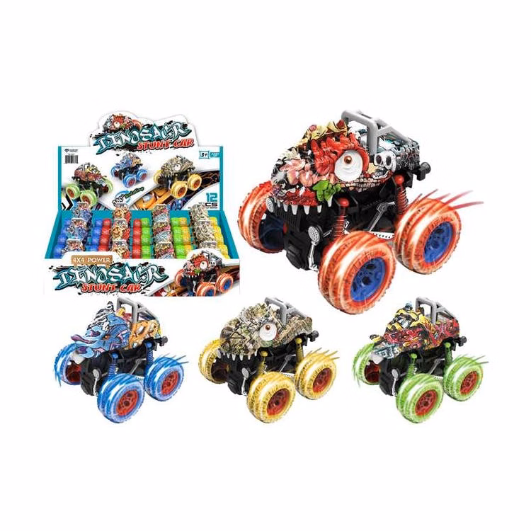 Big Wheel Truck Assorted Dinosaur Designs - 3.5"