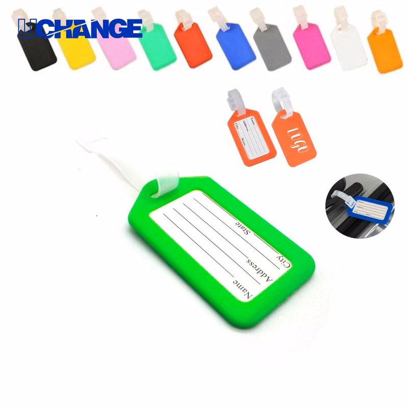 Plastic Luggage Tag Accessory for Suitcases
