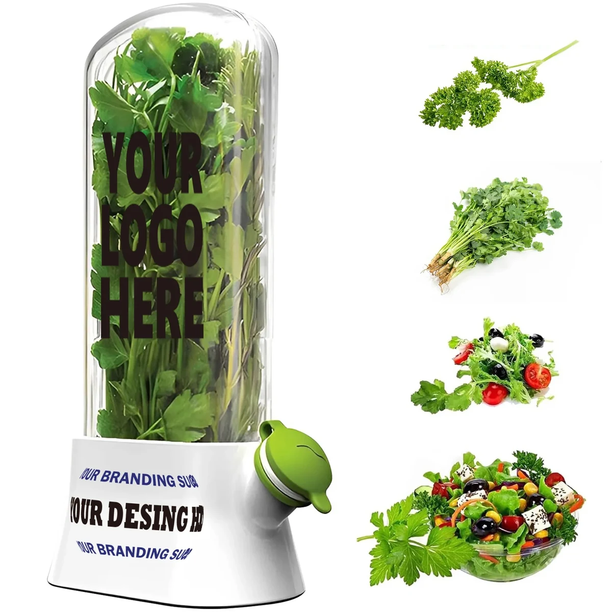 Custom Logo Herb & Vegetable Fresh-Keeper Box 1