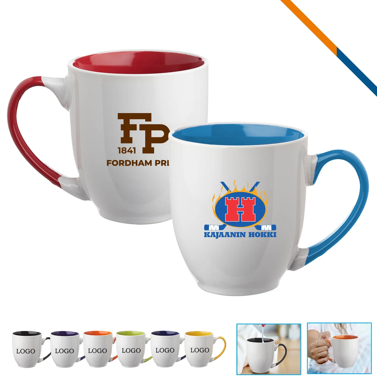 Effie Ceramic Mug - 16 OZ. 1