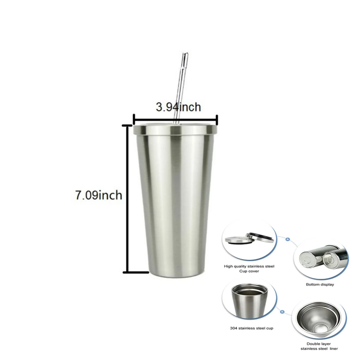 Double Wall Stainless Steel Cup 1